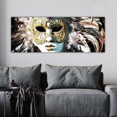 Taulu Mask, 30x80 cm hinta ja tiedot | Taulut | hobbyhall.fi