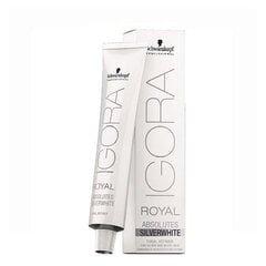 Hiusväri Schwarzkopf Professional Igora Royal SilverWhite 60 ml, Slate Grey hinta ja tiedot | Hiusvärit | hobbyhall.fi