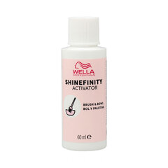 Hiusvärin aktivaattori Wella SHINEFINITY 2% Brush&Bowl 60ml hinta ja tiedot | Hiusvärit | hobbyhall.fi