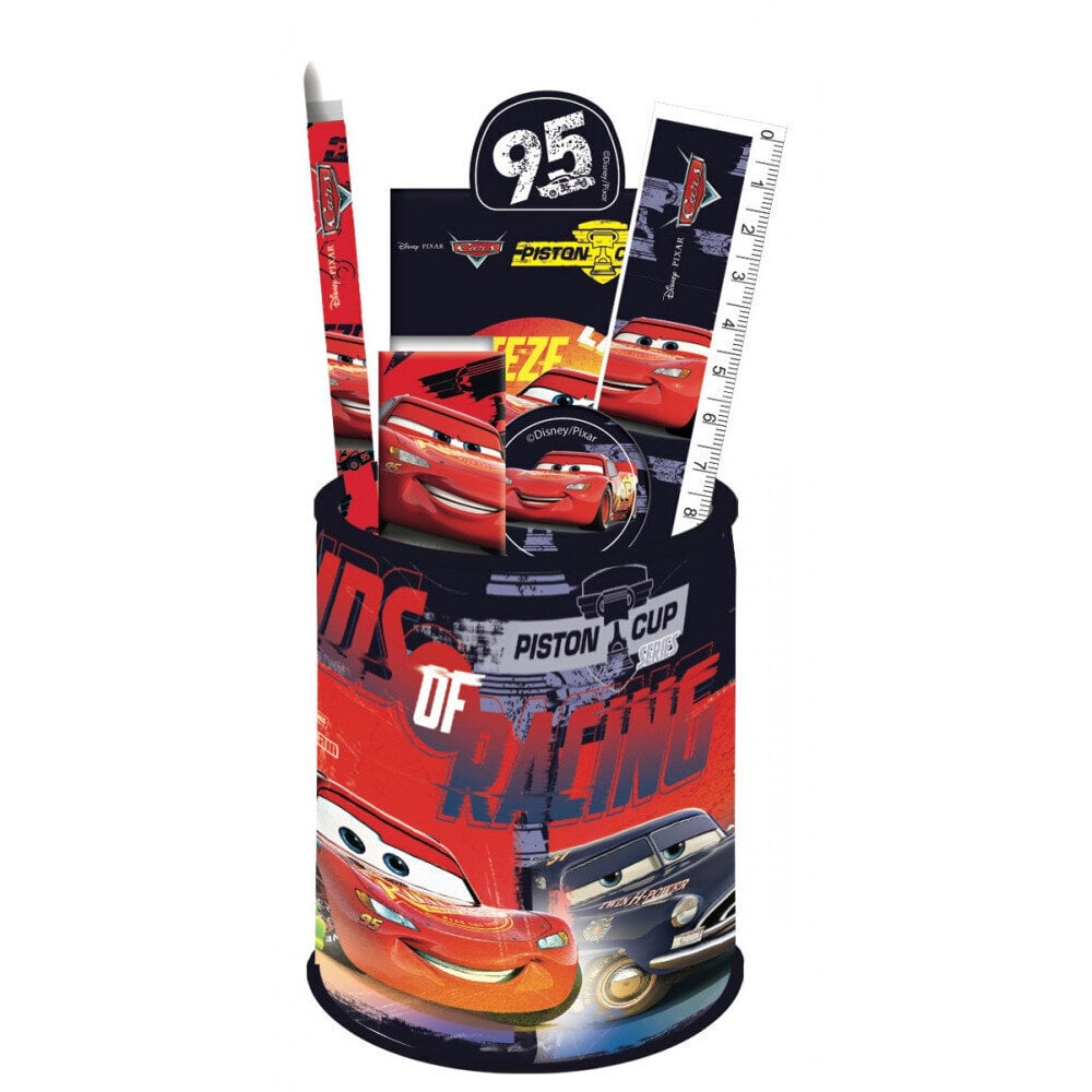 Disney Cars -paperisetti, 7 osaa hinta ja tiedot | Toimistotarvikkeet | hobbyhall.fi