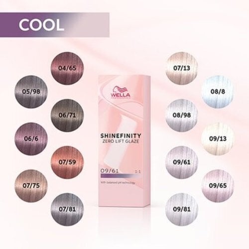 Hiusväri Wella Professionals Shinefinity Glaze 09/13, 60 ml hinta ja tiedot | Hiusvärit | hobbyhall.fi