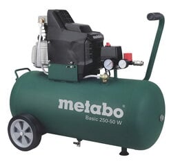 Kompressori Basic 250-50 W, Metabo hinta ja tiedot | Kompressorit | hobbyhall.fi
