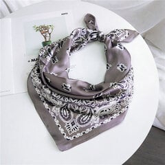 -82024 Fashion Bandana Hiushuivi Naisten Paisley Print Huivi Silkki Satiini Päähuivit Neliömäinen Huivi Kieto kaulahuivit Naisille hinta ja tiedot | Naisten huivit | hobbyhall.fi