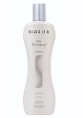 Palauttava shampoo kaikille hiustyypeille BIOSILK Silk Therapy Shampoo 355 ml hinta ja tiedot | Shampoot | hobbyhall.fi
