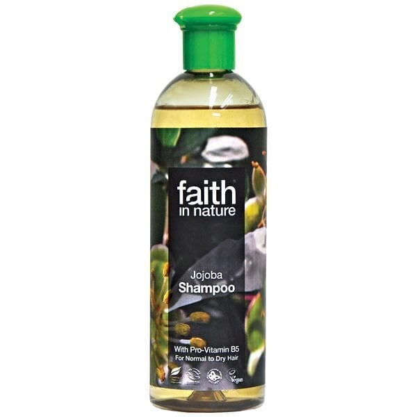 Shampoo Faith in Nature Jojobaöljyllä normaaleille sekä kuiville hiuksille 250 ml hinta ja tiedot | Shampoot | hobbyhall.fi