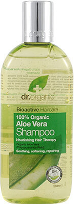 Dr. Organic Aloe Vera -shampoo, 265 ml hinta ja tiedot | Shampoot | hobbyhall.fi
