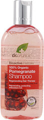 Dr. Organic -shampoo, sis. granaattiomenaa, 265 ml hinta ja tiedot | Shampoot | hobbyhall.fi
