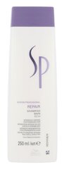 Shampoo vaurioituneille hiuksille Wella SP Repair Shampoo 250 ml hinta ja tiedot | Shampoot | hobbyhall.fi