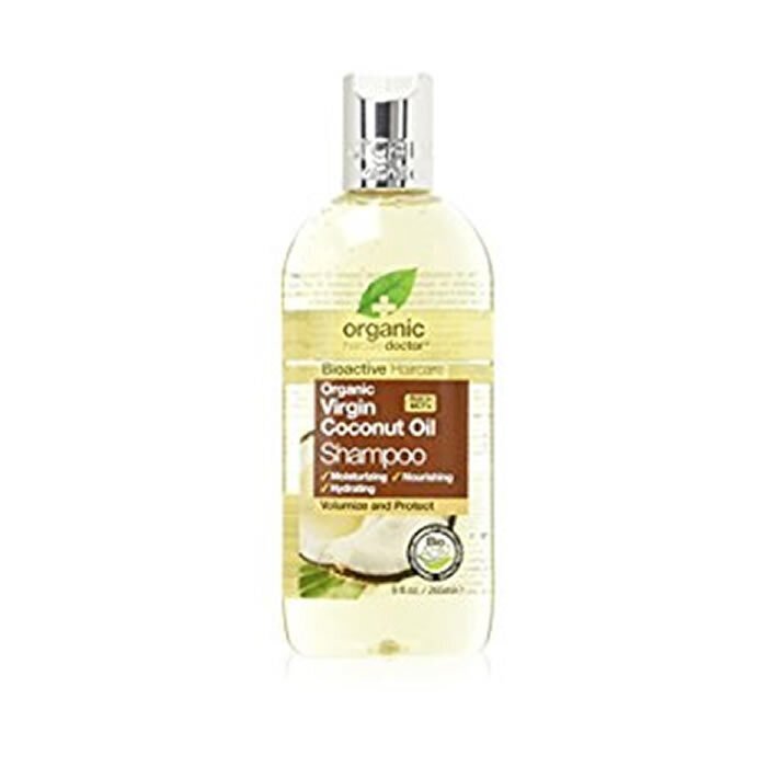 Dr. Organic -shampoo, sis. kookosöljyä, 265 ml hinta ja tiedot | Shampoot | hobbyhall.fi