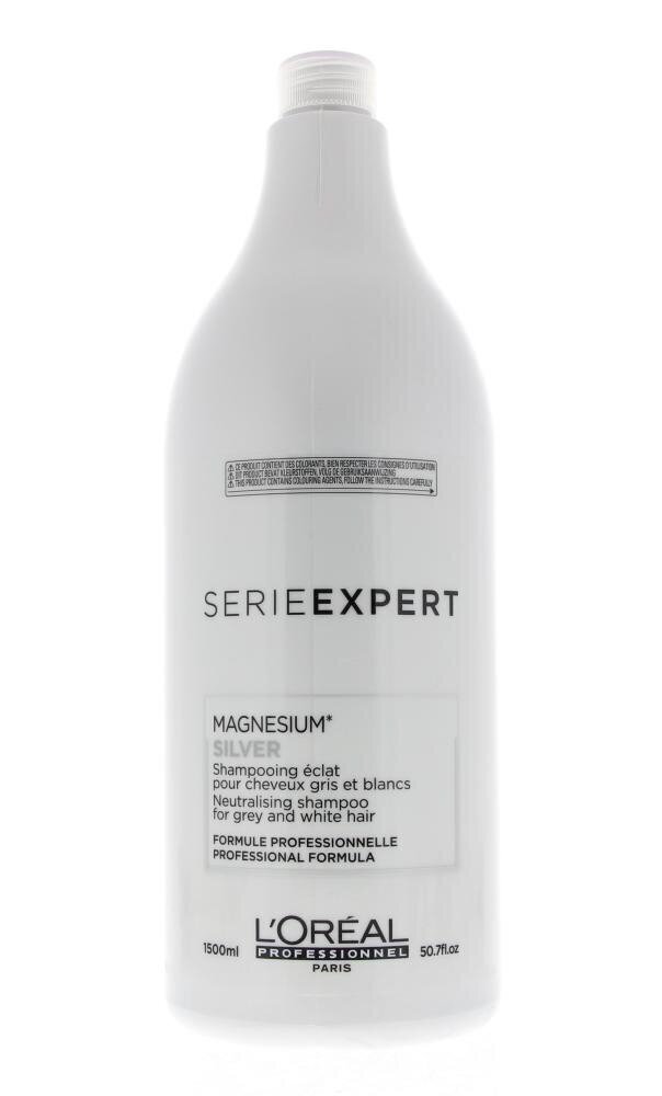 L´Oréal Professionnel Série Expert Silver shampoo 1500 ml hinta ja tiedot | Shampoot | hobbyhall.fi