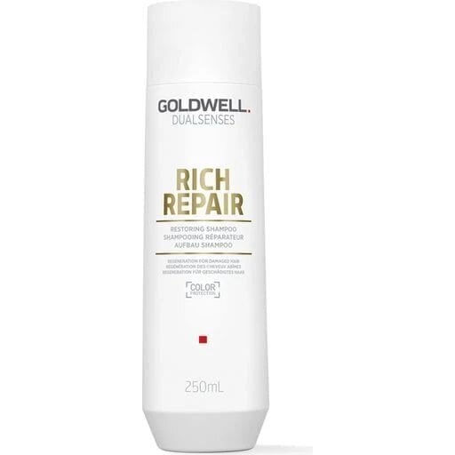 Shampoo vaurioituneille hiuksille Goldwell Rich Repair Restoring Shampoo 250ml hinta ja tiedot | Shampoot | hobbyhall.fi