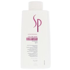 Shampoo värjätyille hiuksille Wella SP Color Save Shampoo 1000 ml hinta ja tiedot | Shampoot | hobbyhall.fi