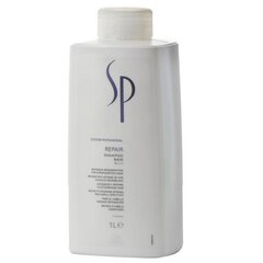 Shampoo vaurioituneille hiuksille Wella SP Repair Shampoo 1000 ml hinta ja tiedot | Shampoot | hobbyhall.fi