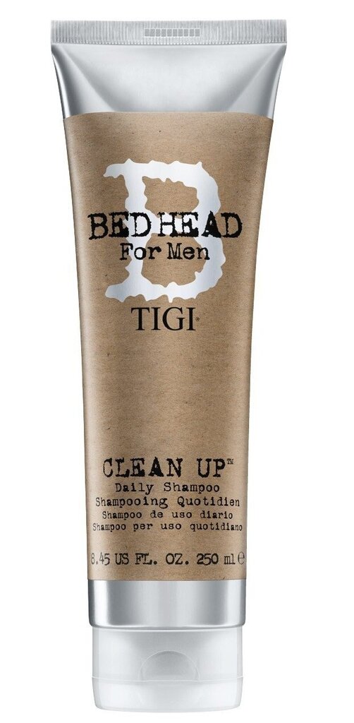 TIGI Bed Head For Men Clean Up Daily Shampoo 250 ml hinta ja tiedot | Shampoot | hobbyhall.fi