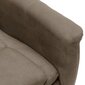 vidaXL lepotuoli Taupe Faux Suede Leather hinta ja tiedot | Nojatuolit | hobbyhall.fi