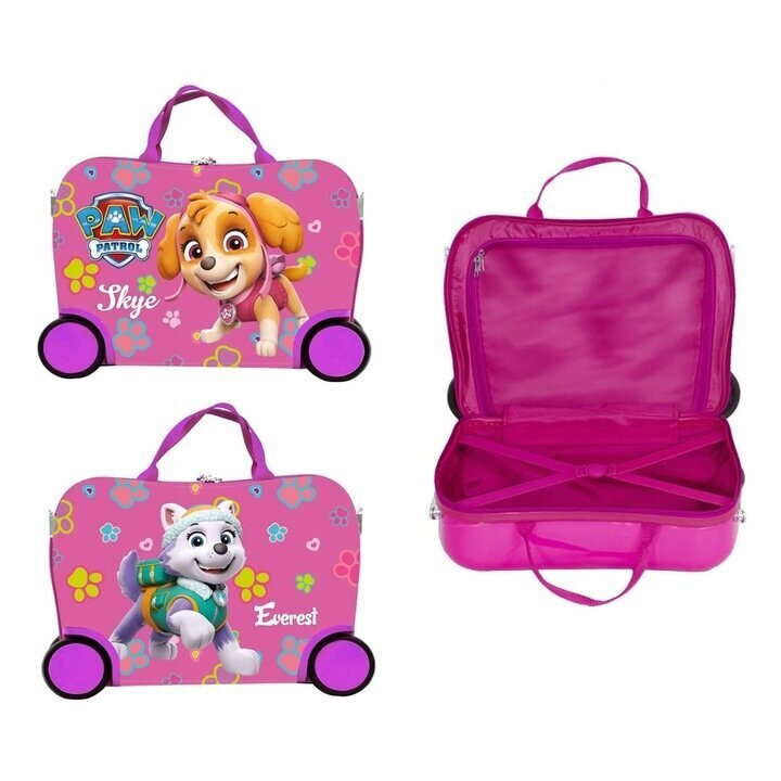 Lasten matkalaukku Nickelodeon Paw Patrol, 28 L, pinkki hinta ja tiedot | Matkalaukut ja matkakassit | hobbyhall.fi