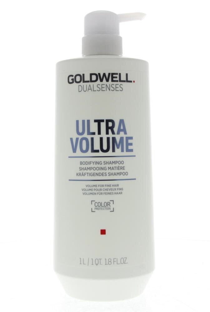 Volyymia ja kuohkeutta lisäävä shampoo Goldwell Dualsenses Ultra Volume 1000 ml hinta ja tiedot | Shampoot | hobbyhall.fi