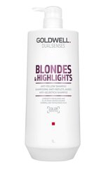 Vaalennetut hiusshampoo Goldwell Dualsenses Blondes and amp.Highlights 1000ml hinta ja tiedot | Shampoot | hobbyhall.fi