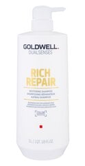 Shampoo vaurioituneille hiuksille Goldwell Rich Repair Restoring Shampoo 1000ml hinta ja tiedot | Goldwell Hajuvedet ja kosmetiikka | hobbyhall.fi