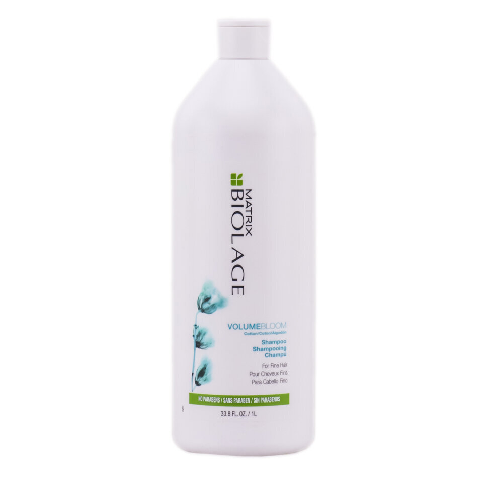 Shampoo hiusten volyymille MATRIX Biolage VOLUMEBLOOM Shampoo 1000ml hinta ja tiedot | Shampoot | hobbyhall.fi