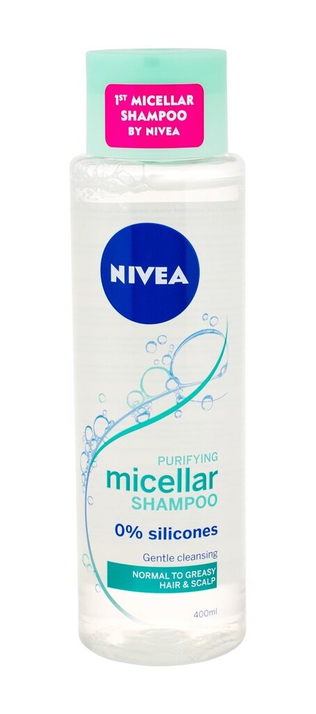 Nivea Micellar Shampoo Purifying shampoo 400 ml hinta ja tiedot | Shampoot | hobbyhall.fi