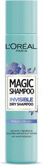 L'Oreal Paris Magic Dry Shampoo Fresh Crush 200ml hinta ja tiedot | Shampoot | hobbyhall.fi