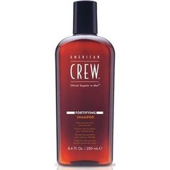 American Crew Fortifying shampoo mihelle 250 ml hinta ja tiedot | American Crew Hiustenhoitotuotteet | hobbyhall.fi