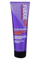 Fudge Professional Clean Blonde Violet-Toning -shampoo 250 ml hinta ja tiedot | Fudge Professional Hajuvedet ja kosmetiikka | hobbyhall.fi