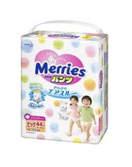 Japanilaiset vaipat Merries XL 12-22 kg, 44 kpl hinta ja tiedot | Merries Lapset | hobbyhall.fi