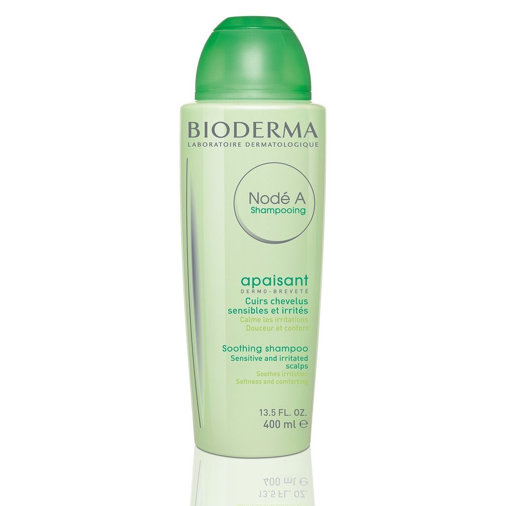 Rauhoittava shampoo Bioderma Node A 400 ml hinta ja tiedot | Shampoot | hobbyhall.fi