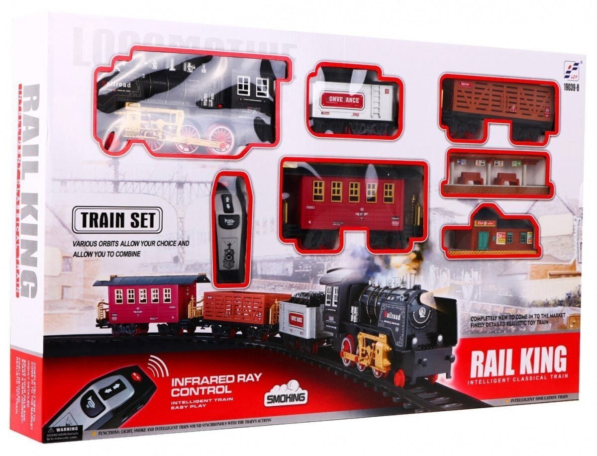 Rail King kaukosäädinjuna hinta ja tiedot | Poikien lelut | hobbyhall.fi