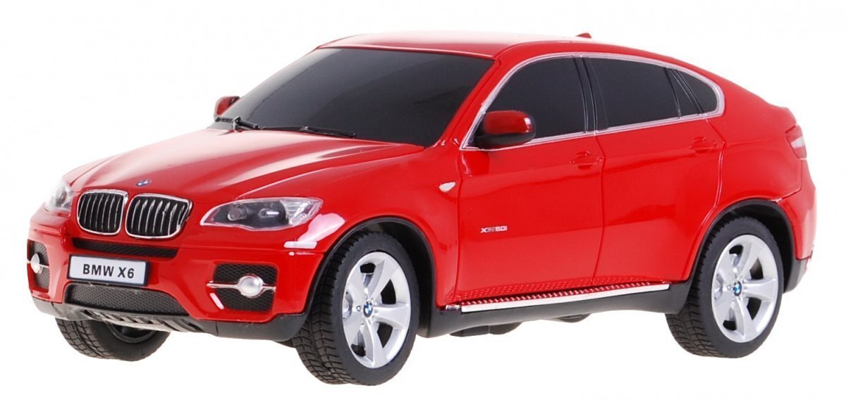 RASTAR R/C Leluauto BMW X 6 1:24 hinta ja tiedot | Poikien lelut | hobbyhall.fi