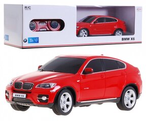 RASTAR R/C Leluauto BMW X 6 1:24 hinta ja tiedot | Poikien lelut | hobbyhall.fi