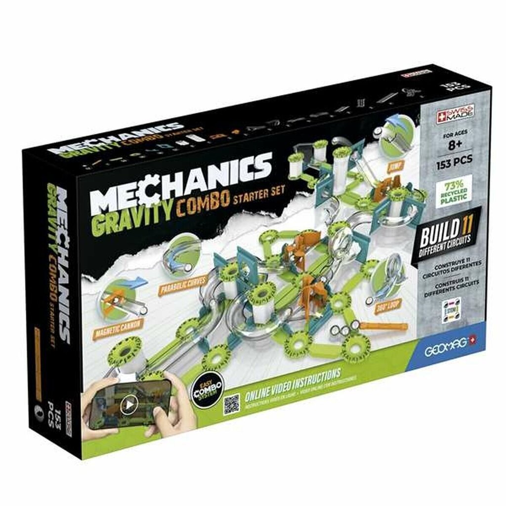 Rakennussarja Mechanics Gravity Combo, 197 osaa hinta ja tiedot | Poikien lelut | hobbyhall.fi