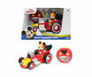 Disney Mickey Roadster Racer RC-auto, punainen hinta ja tiedot | Poikien lelut | hobbyhall.fi