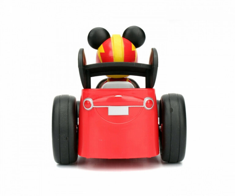 Disney Mickey Roadster Racer RC-auto, punainen hinta ja tiedot | Poikien lelut | hobbyhall.fi