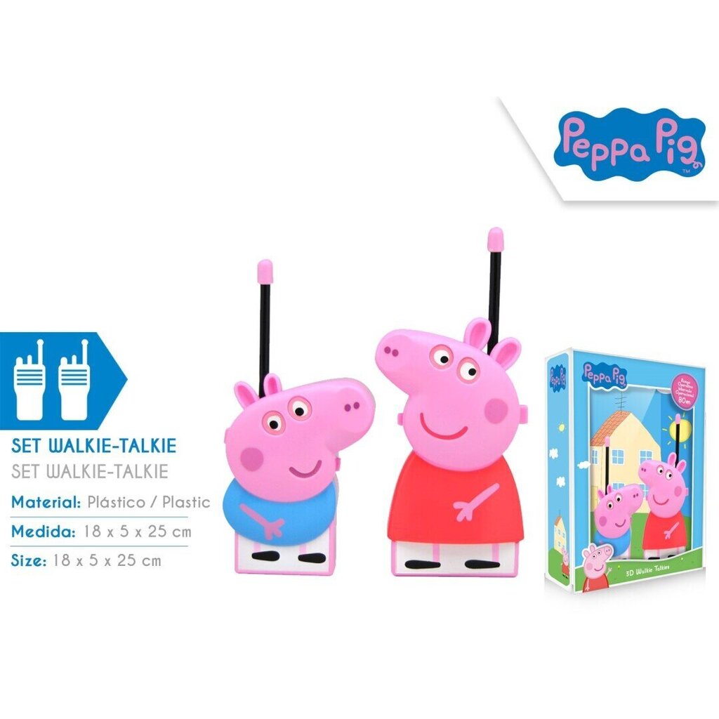 peppa pig -leluradio hinta ja tiedot | Poikien lelut | hobbyhall.fi