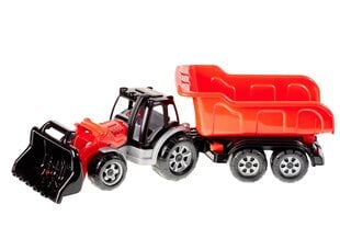 Lelutraktori Max Tractor, laturilla ja perävaunulla hinta ja tiedot | Poikien lelut | hobbyhall.fi