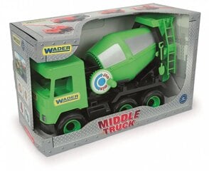 Middle Truck betonisekoitin, vihreä hinta ja tiedot | Wader Lapset | hobbyhall.fi