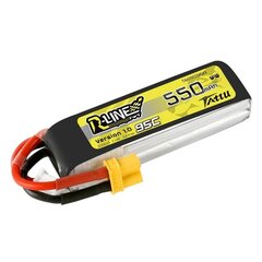 Akku R-Line 550mAh 7.4V 95C 2S1P XT30 hinta ja tiedot | Poikien lelut | hobbyhall.fi