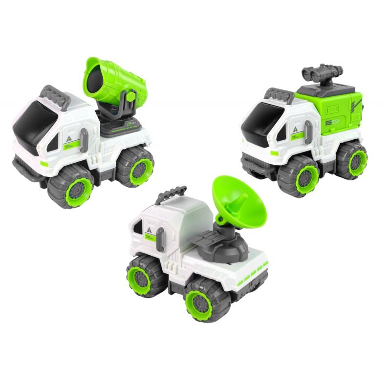 Avaruusajoneuvosarja 6-in-1 LeanToys hinta ja tiedot | Poikien lelut | hobbyhall.fi