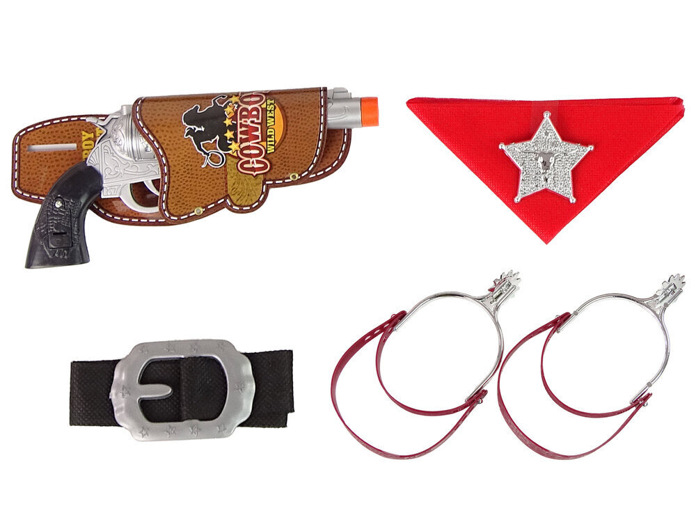 Lasten cowboy-setti Lean Toys hinta ja tiedot | Poikien lelut | hobbyhall.fi