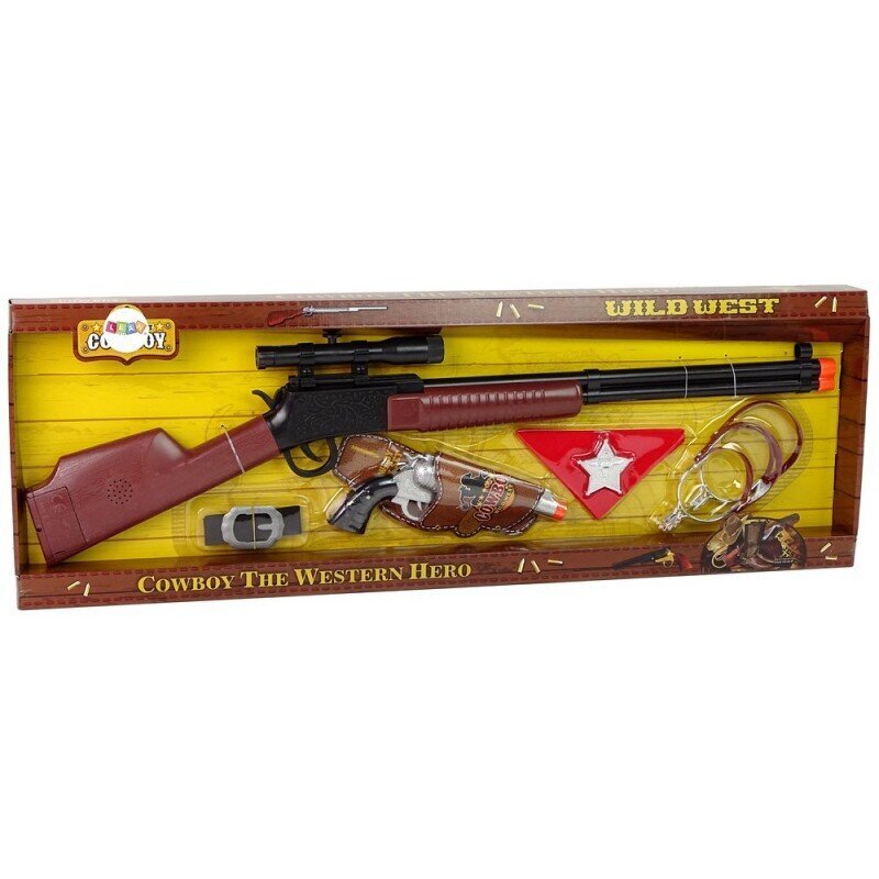 Lasten cowboy-setti Lean Toys hinta ja tiedot | Poikien lelut | hobbyhall.fi