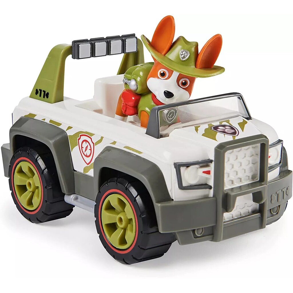 Figuuri- ja maastoauto Spin Master Paw Patrol Tracker hinta ja tiedot | Poikien lelut | hobbyhall.fi