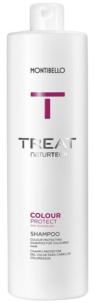 Shampoo värjätyille hiuksille Montibello TREAT NaturTech Color Protect (1000ml). hinta ja tiedot | Shampoot | hobbyhall.fi