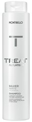 Keltaista pigmenttiä poistava shampoo Montibello TREAT NaturTech Silver White (300ml). hinta ja tiedot | Montibello Hajuvedet ja kosmetiikka | hobbyhall.fi