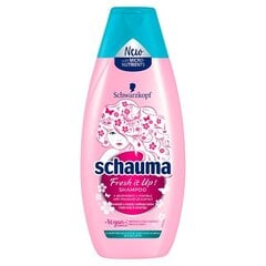 Schauma Fresh It Up Hiusten Shampoo, 400 ml hinta ja tiedot | Shampoot | hobbyhall.fi