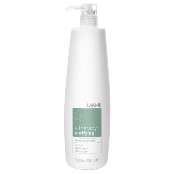 Shampoo rasvaisille hiuksille Lakme K.Therapy Purifying 1000 ml hinta ja tiedot | Shampoot | hobbyhall.fi