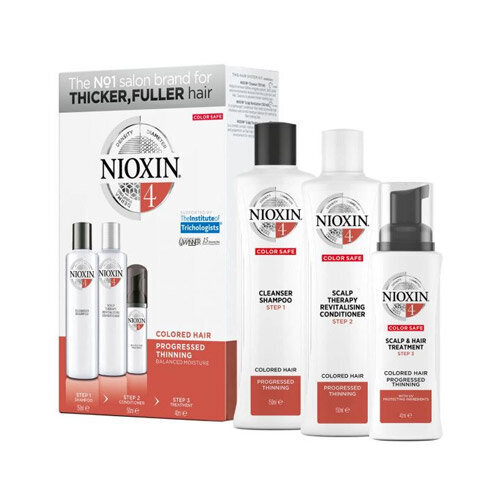 Nioxin System 4 Starter Kit 150x150x40ml hinta ja tiedot | Shampoot | hobbyhall.fi