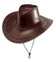 Hattu cowboy-ruskea hinta ja tiedot | Naamiaisasut | hobbyhall.fi